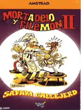 Mortadelo y Filemon II - Safari Callejero (1990)(Dro Soft)(es)-Amstrad CPC
